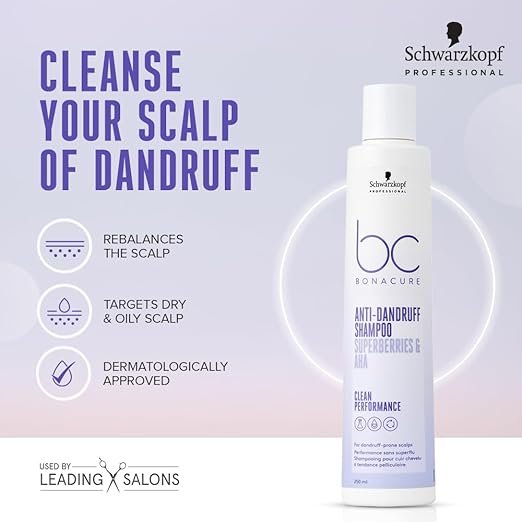 Schwarzkopf Professional Anti Dandruff Liquid Shampoo 250ml