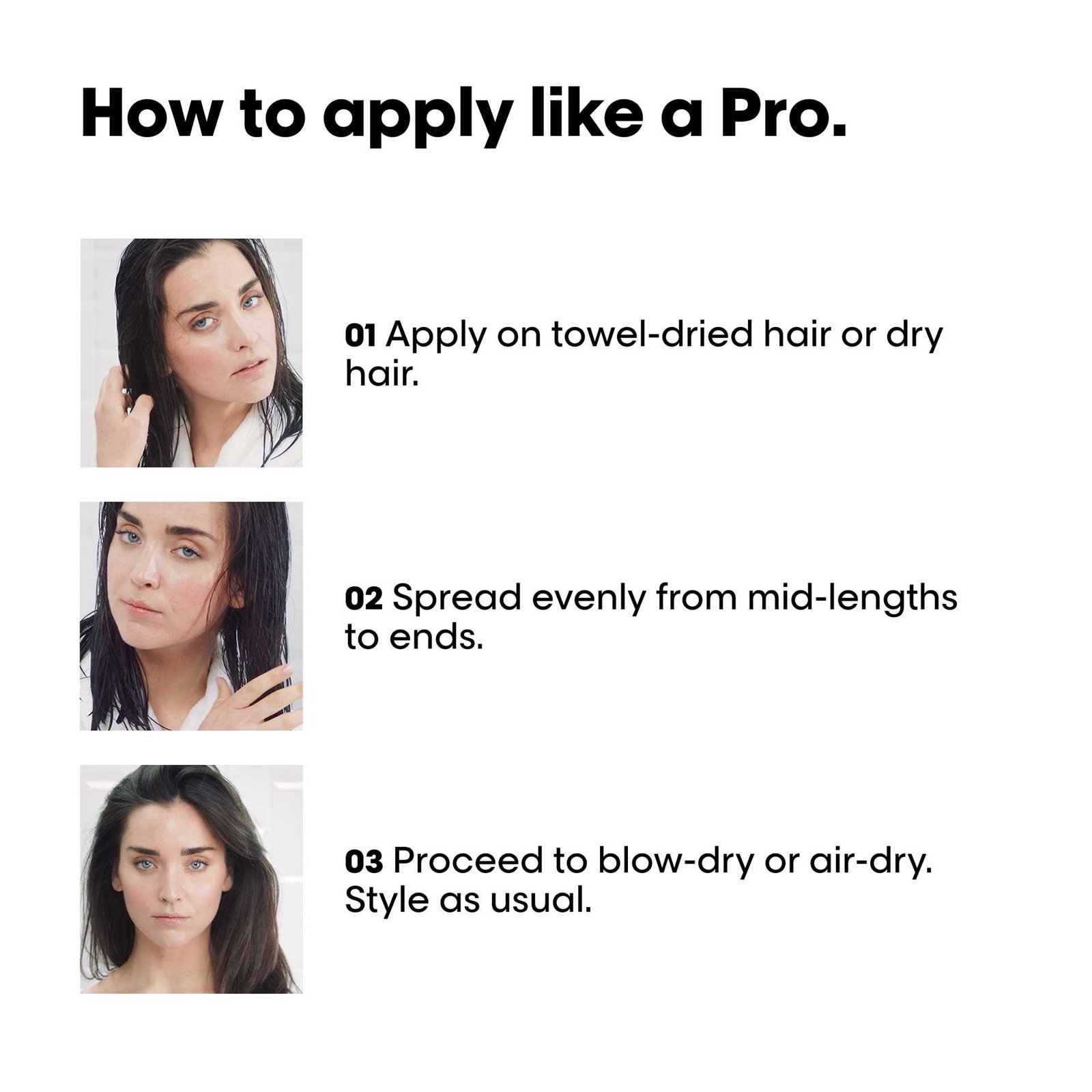 L'Oréal Professionnel Serie Expert Liss Unlimited Blow Dry Serum 125 Ml, For Frizz-Free Hair