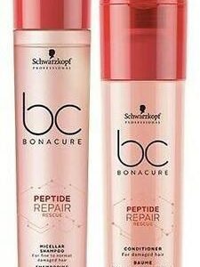 Schwarzkopf BC Bonacure Repair Rescue Shampoo 250ML & Conditioner 200ML  (2 Items in the set)