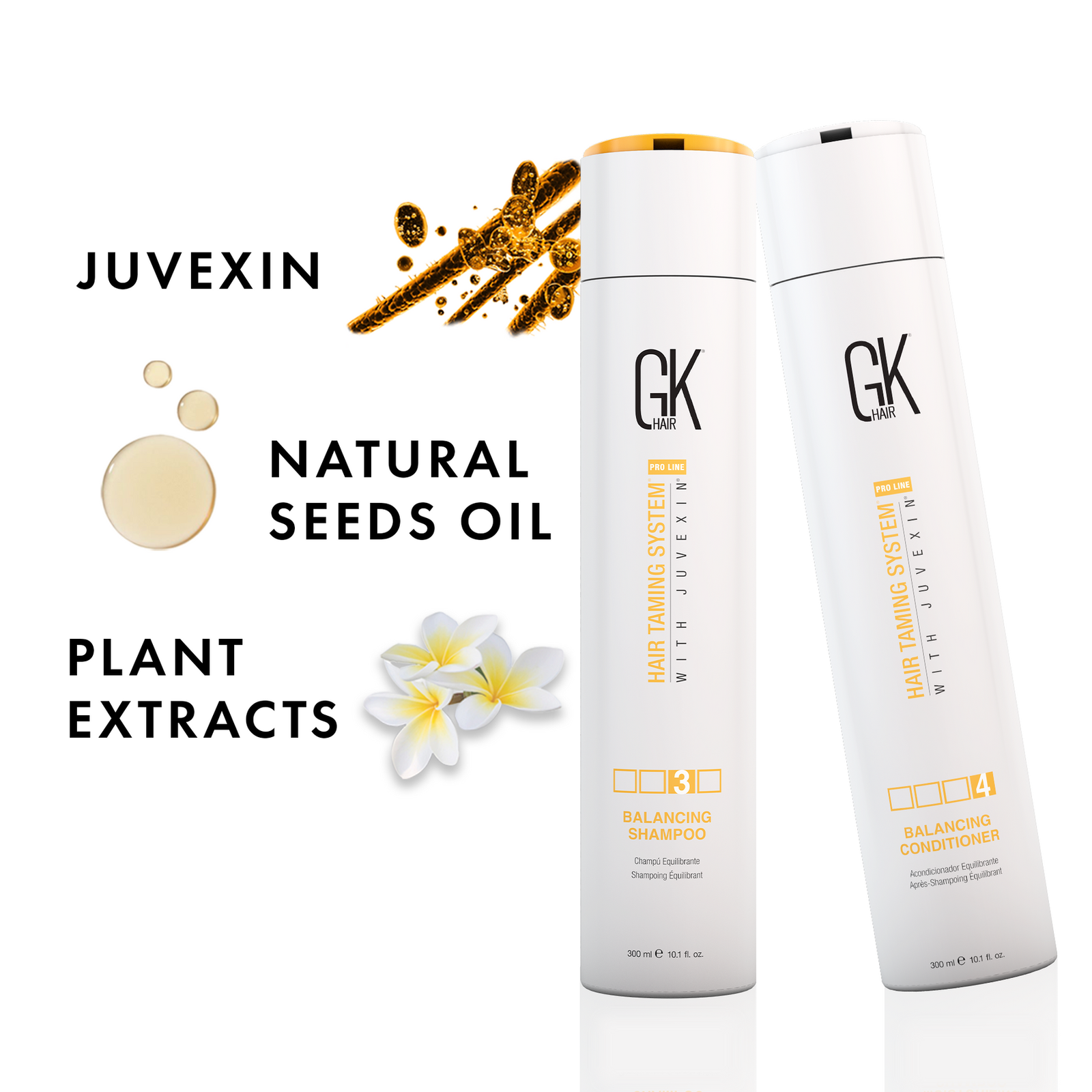 GK Hair Balancing Shampoo & Conditioner 300ml Set